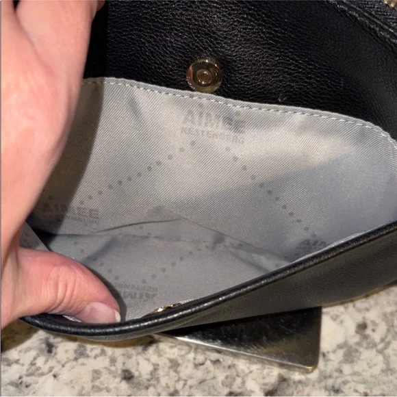 Aimee Kestenberg Leopard Print Crossbody Bag with Black Accents - Picture 4 of 11